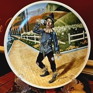 "If I Only Had A Brain" Collector Plate